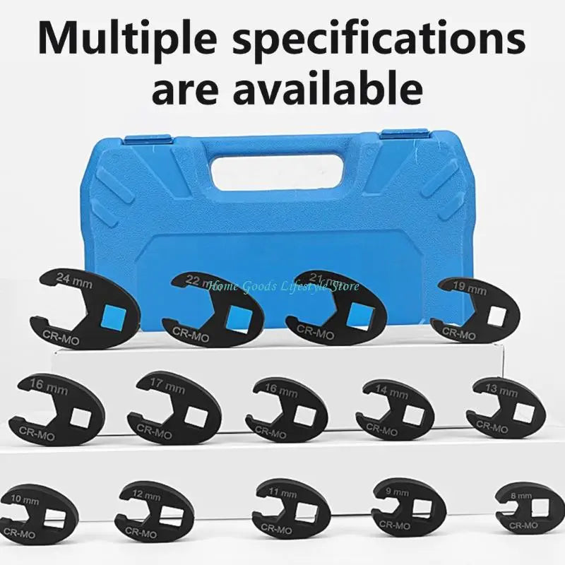 E74E Profissional 15pcs ergonômico chave catraca 3/8 polegadas para trabalho Mecânico