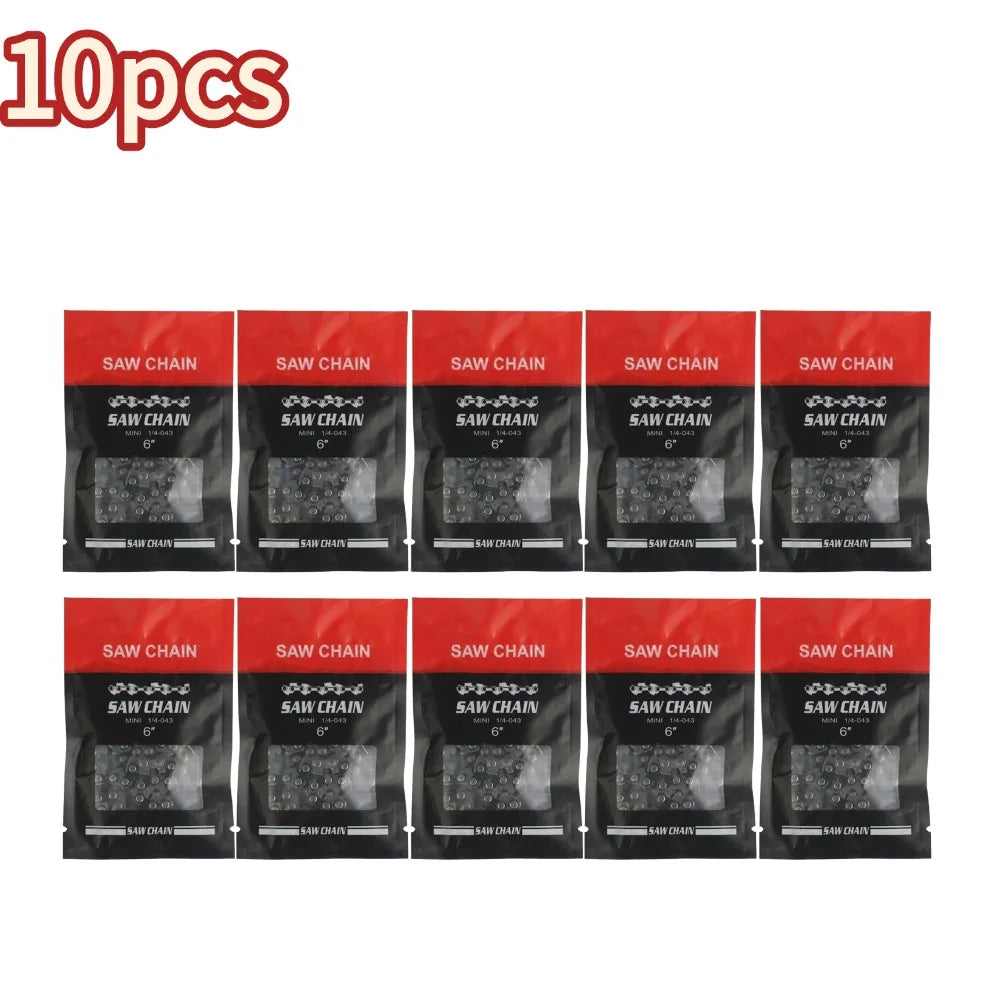 Correntes de Metal Versáteis de 6/8 Polegadas para Motosserras, Peças de Reposição para Serras Elétricas e Equipamentos de Corte de Madeira Kasa & Pet
