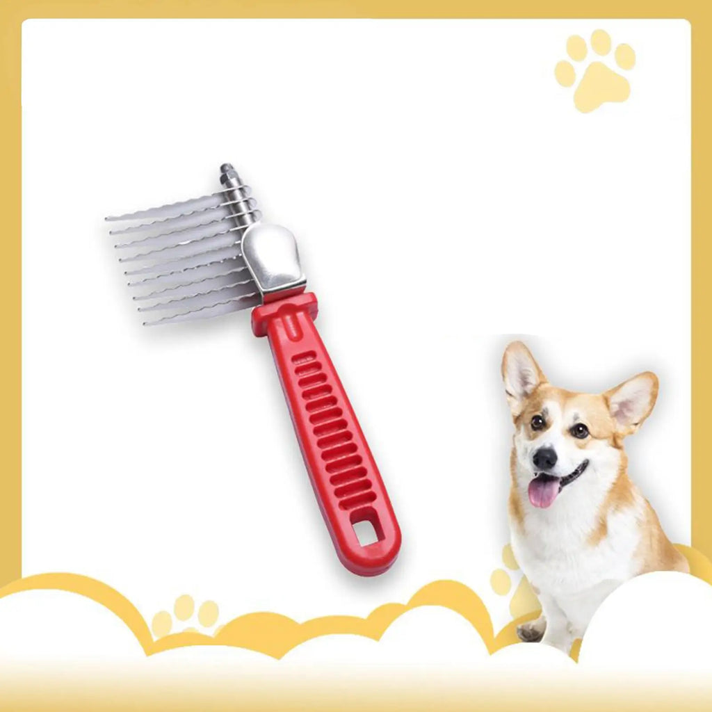 Escova Desembaraçadora para Pets, Escova de Tosa para Remoção de Pelos, Escova Suave para Desembaraçar Pelos, Ferramentas para Gatos, Uso Interno e Externo