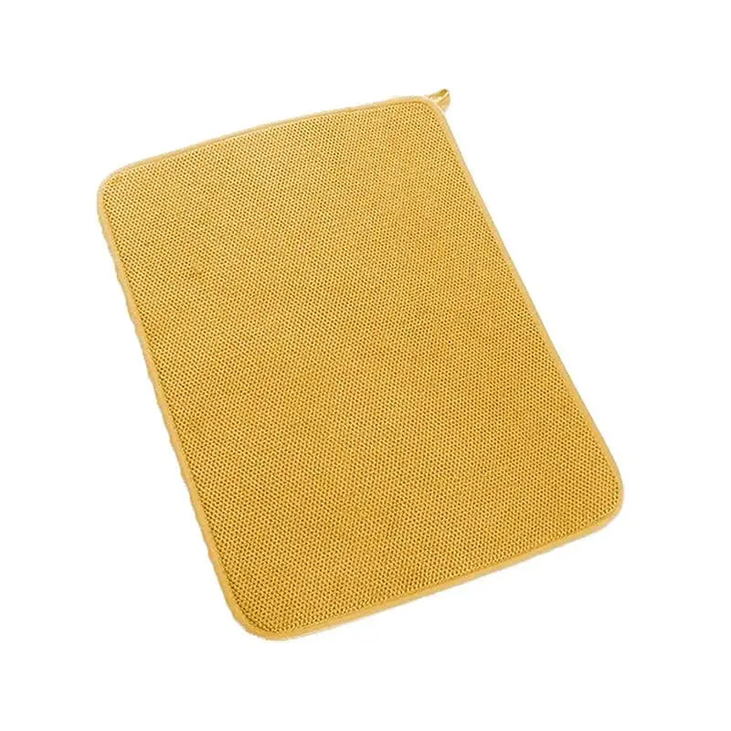 Tapete de secagem de prato no armário tapetes de mesa absorvente de microfibra antiderrapante resistente ao calor almofada de drenagem