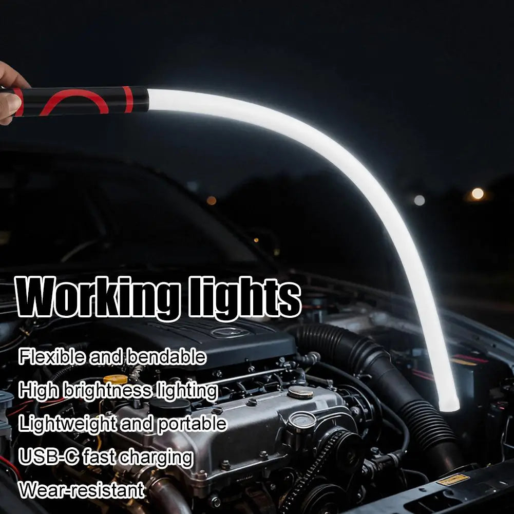 Fita de Luz LED Multifuncional Flexível Conveniente de Alta Potência para Manutenção e Ferramenta de Iluminação Externa