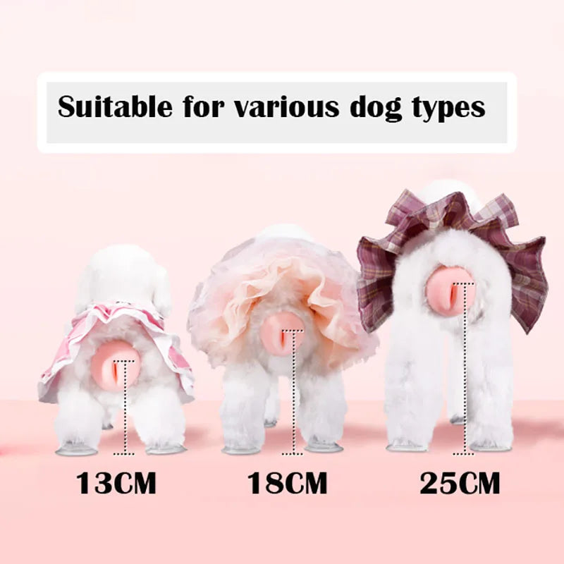Soft Silicone Sex Toys for Puppy, Raças Pequenas, Brinquedos de Pelúcia, Brinquedos Sensoriais, Pet Supplies, Acessórios para Cães, Training Aids and Behavior