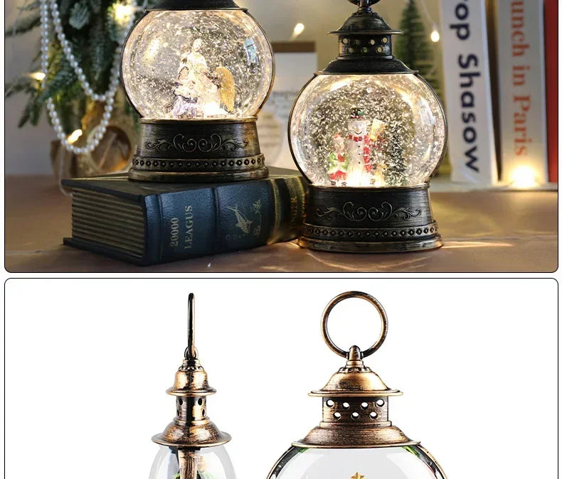 Luzes De Vento Caixas De Música, Bolas De Cristal, Árvore De Papai Noel, Enfeites, Presentes De Natal, Decorações De Carnaval, Vento