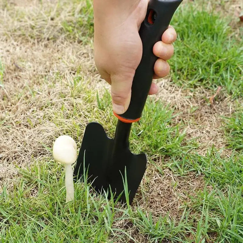 Conjunto de Ferramentas de Jardim Safe Edge Mini: Pá, Rastelo e Espátula Pequenas para Atividades de Plantio de Flores e Vegetais em Família