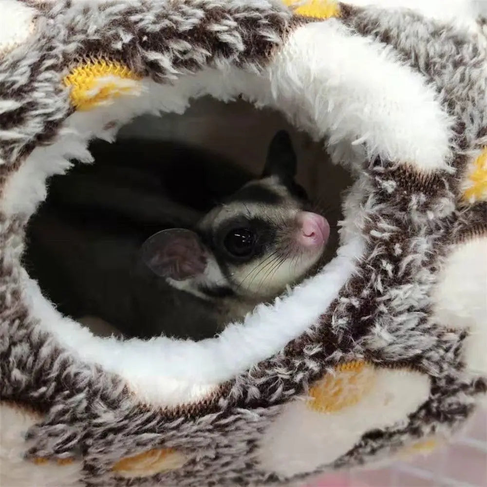 Pelúcia Pendurado Ninho De Pássaro, Camas De Esquilo, Gaiola De Hamster, Pet Hammock, Pet Sleeping Bag, Pet Shop