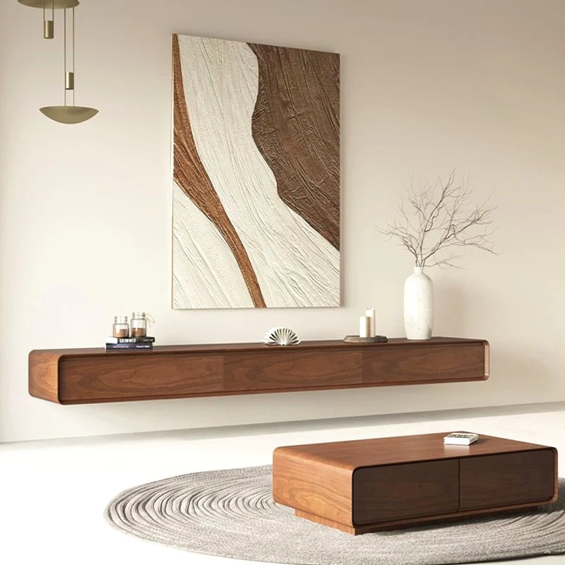 Retro monitor tv stands prateleira de parede madeira entretenimento escritório tv mesa armários estéticos muebles para tv móveis estilo chinês