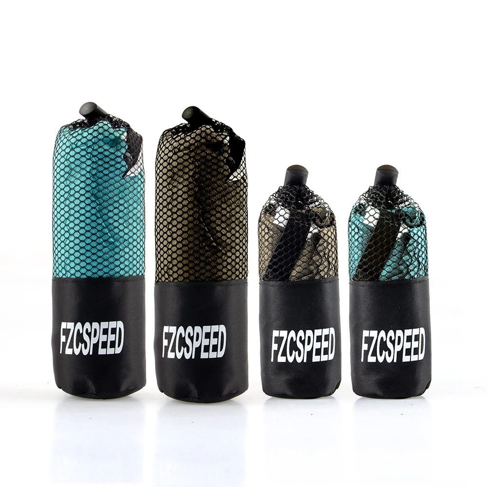Mochila caminhadas, natação, toalha de banho de acampamento, toalha esportiva respirável para viagem na praia, toalha de banho absorvente de secagem rápida