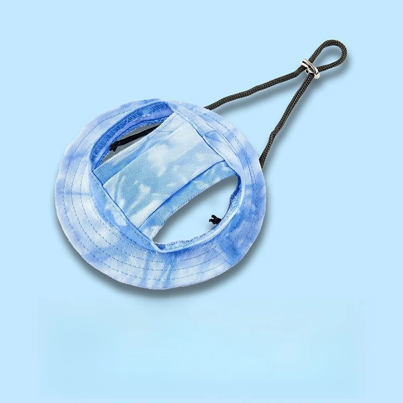 Chapéu de Sol para Pets Ajustável para Cães e Gatos de Pequeno e Médio Porte, Shiba Inu, Corgi, Filhotes, Gatinhos