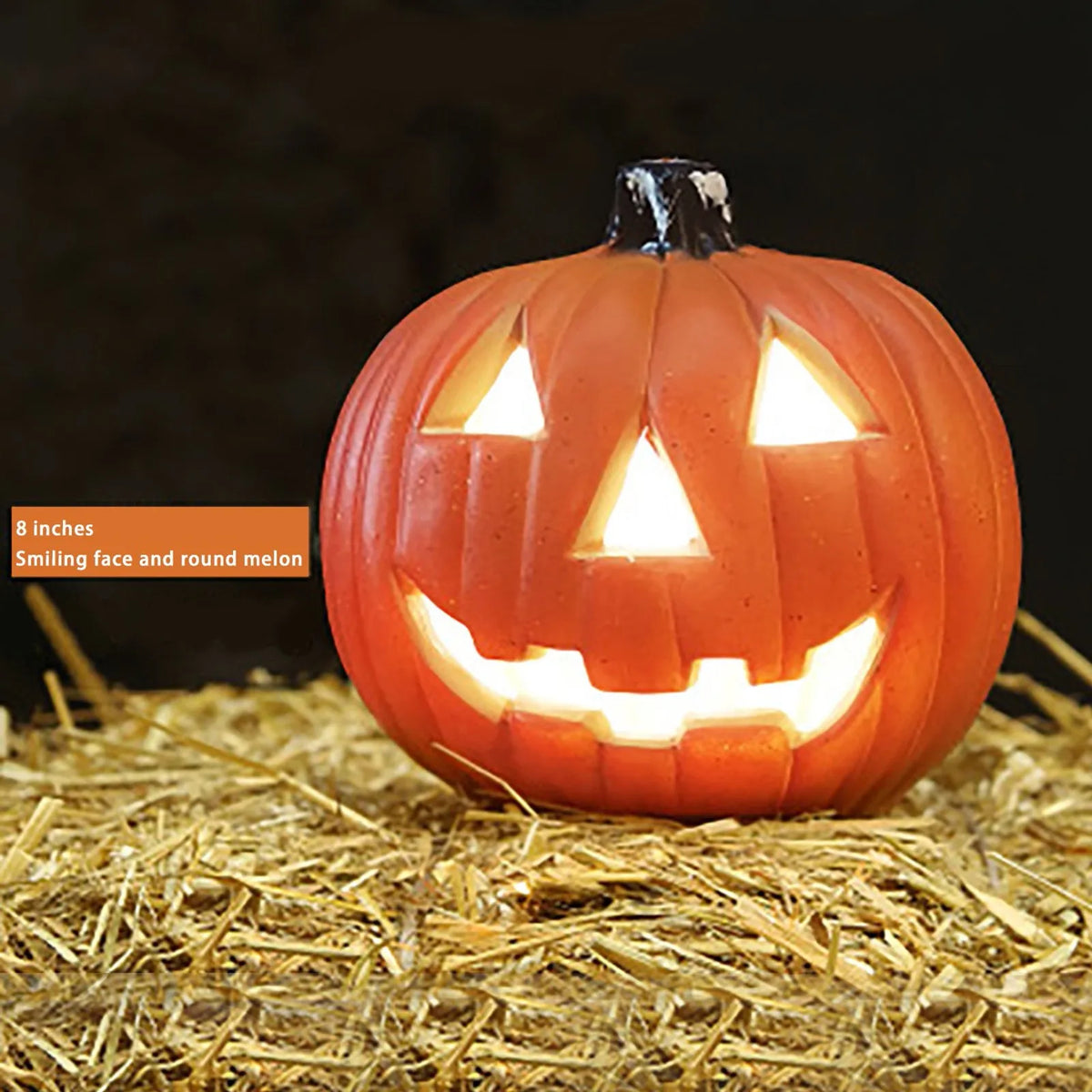 Decoração de halloween abóbora luz abóbora decoração interior e exterior estilo vintage oco iluminado abóbora cena layout decoração para casa