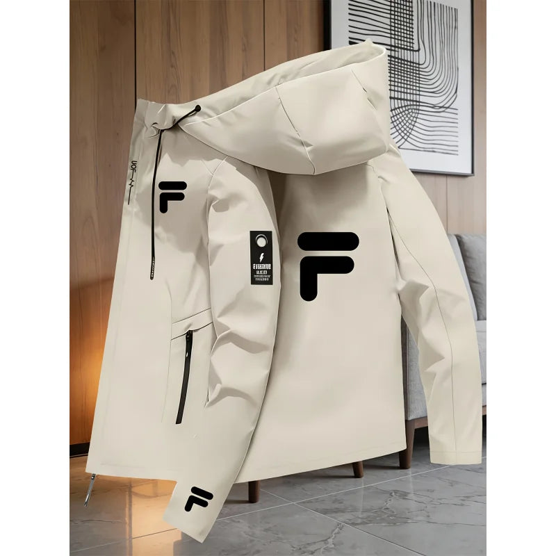 Spring and Autumn Outdoor Men's Jacket Slim Fit The Fabric Is Windproof and Breathable Mountaineering Travel Jacket for Couples