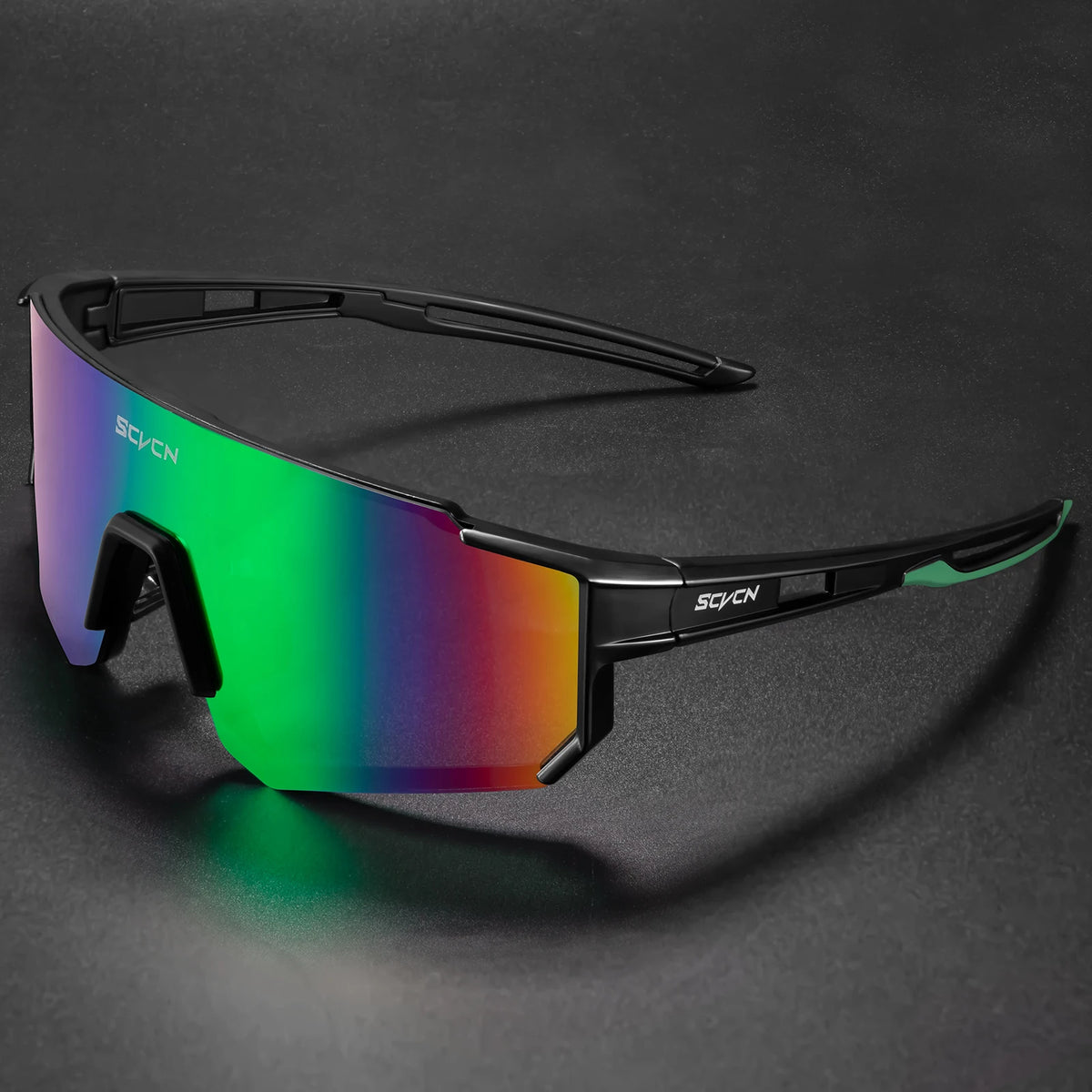 SCVCN Outdoor Cycling Sunglasses Men's MTB Bike Glasses Sports Mountain Climbing Fishing Women's Bicycle Cycling UV400 Goggles