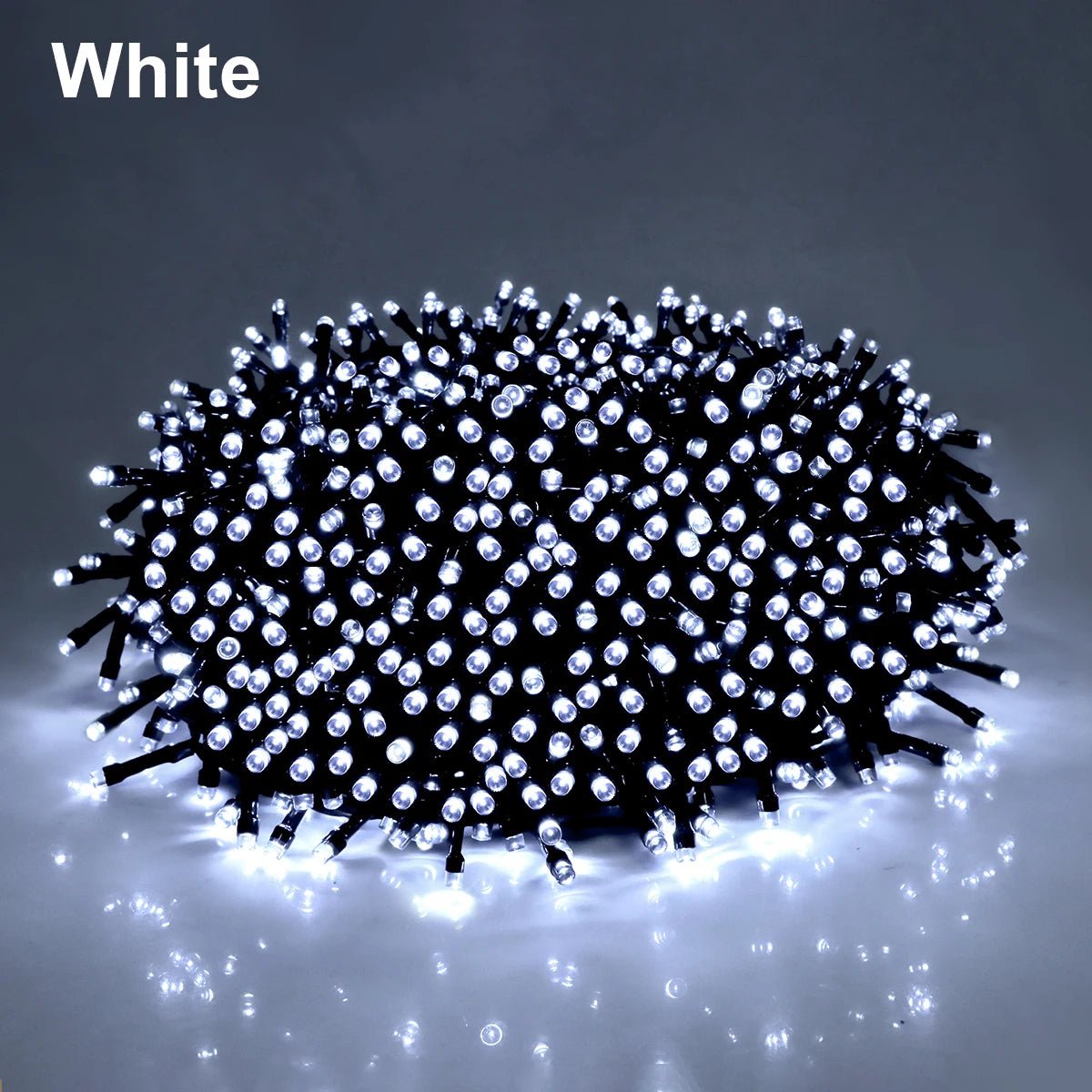Luzes de corda LED para decoração de Natal à prova d'água, plugue UE/EUA 24V, guirlanda de luzes de fadas para decoração de quarto de jardim ao ar livre - Kasa & Pet