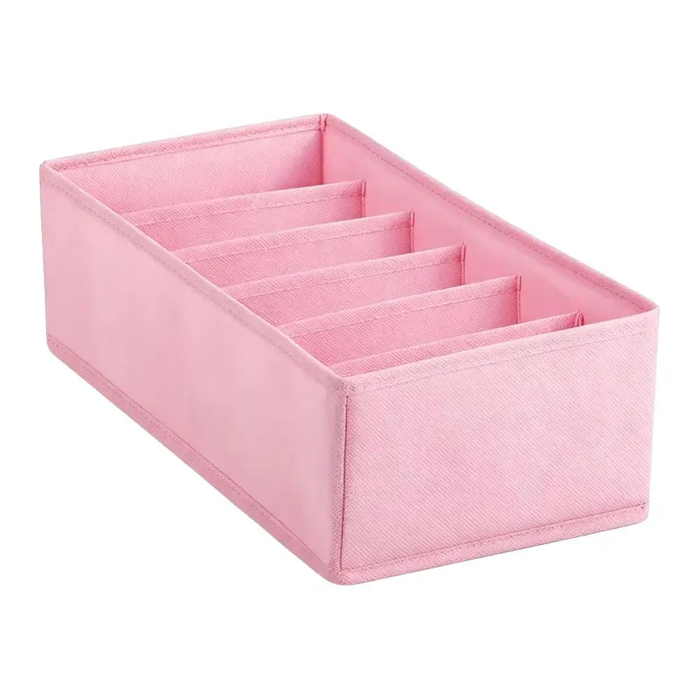 Organizadores de Roupa Íntima para Armários e Gavetas, Organizador de Sutiãs e Roupas para Guarda-Roupa, Caixa de Armazenamento Dobrável para Meias e Calças