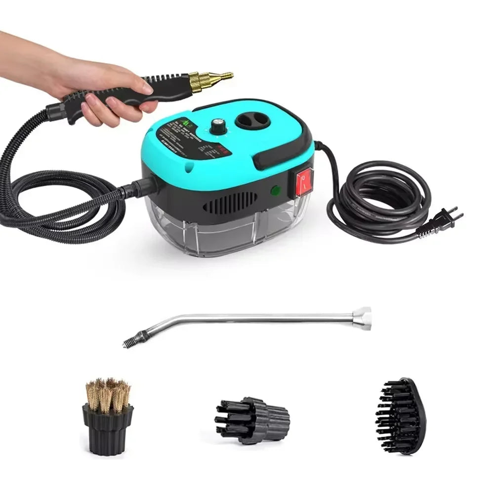 Limpador a Vapor Portátil de Alta Temperatura para Cozinha, Carro, Piso e Mais, 220V