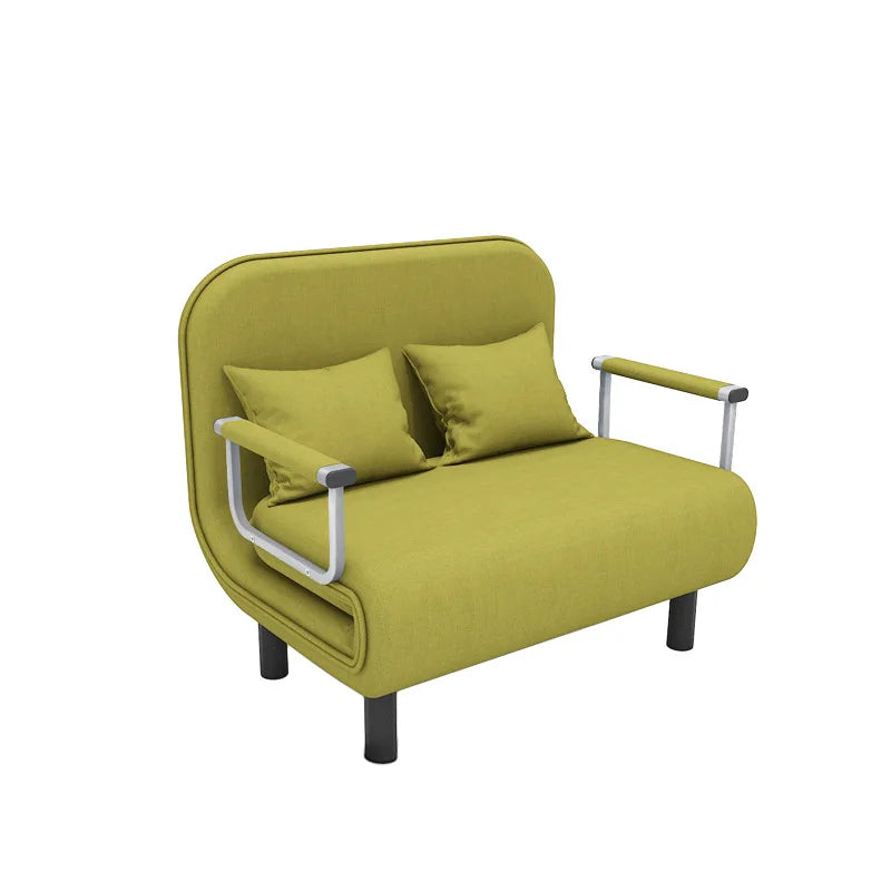 Sofá-cama dobrável durável, multifuncional, para sala de estar, ideal para descanso e economia de espaço, sofá-cama individual para internet.