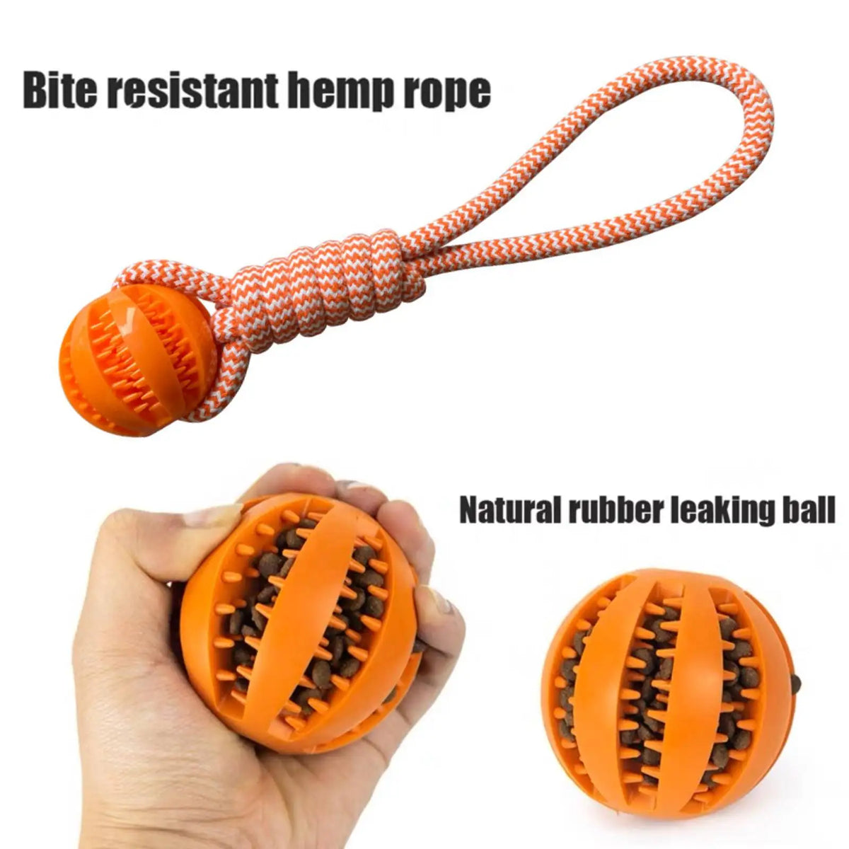 Brinquedo para Cães, Bola de Algodão Resistente a Mordidas, Bola Interativa para Limpeza de Dentes e Treinamento, Brinquedo Educativo