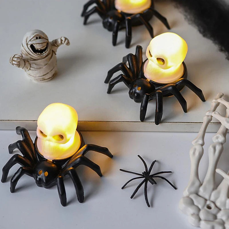 Halloween led luz pendurado fantasma para festa de halloween casa ao ar livre decoração interior assustador lâmpada barra horror adereços decoração luzes ﻿