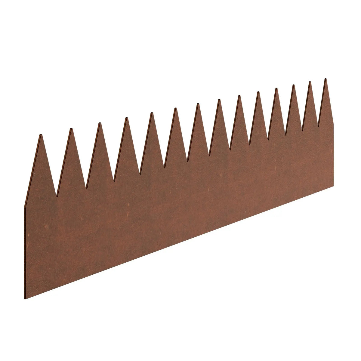 Pre-Rust Metal Landscape Edging 6 Packs 40 X 6 Weather Resistant Steel Garden Border Bendable Garden Tools