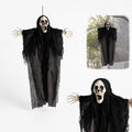 Decoração de Halloween: Fantasmas e Zumbis Pendurados para Casa Assombrada, Bar, Atmosfera de Terror, Capas Assustadoras para Festas e Portas de Casa