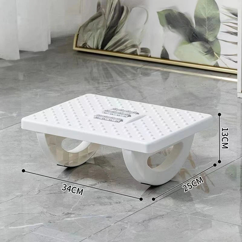 1pc portabilidade pé resto sob mesa apoio para os pés ergonômico pé fezes balancim placa de equilíbrio confortável pé fezes para escritório em casa