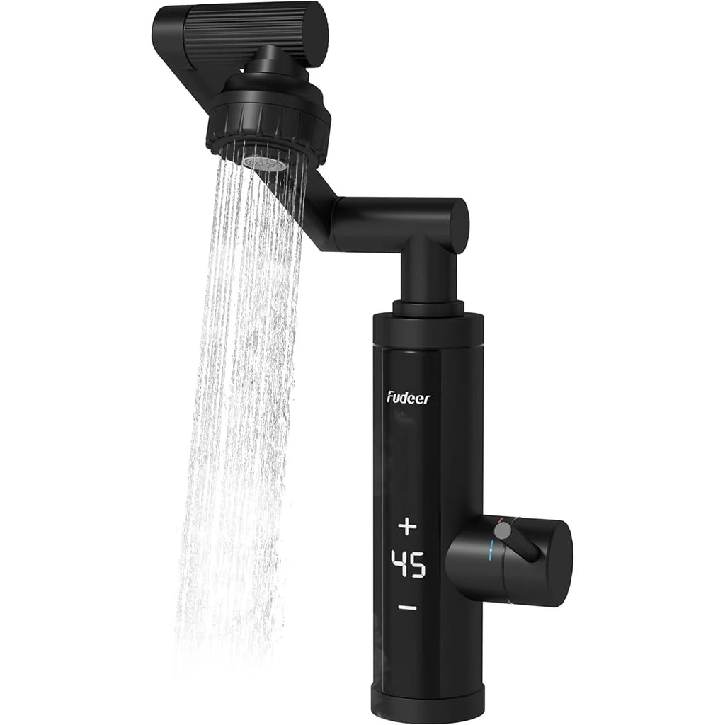 Fudeer 3400W 220V Cozinha Elétrica Aquecedor de Água Torneira Instantânea de Aço Inoxidável Torneira de Água Aquecedor Torneira de Aquecimento Frio - Kasa & Pet