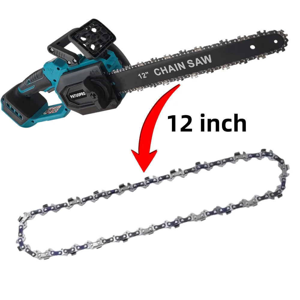 Elétrica Chainsaw substituição Acessório, Metal Chain, 45 Drive, 12"