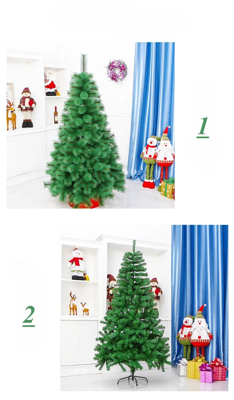 Mini Pinheiro Artificial Decoração, portátil, simples de instalar Presente, Natal Suprimentos, folhas criptografadas Ramos