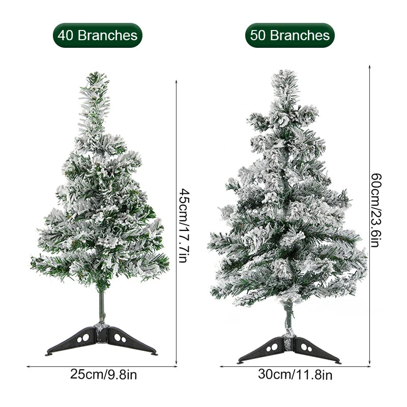 45/60cm artificial pvc árvore de cedro de natal abeto pinho para casa ano novo árvores de natal decoração de natal noel navidad presente
