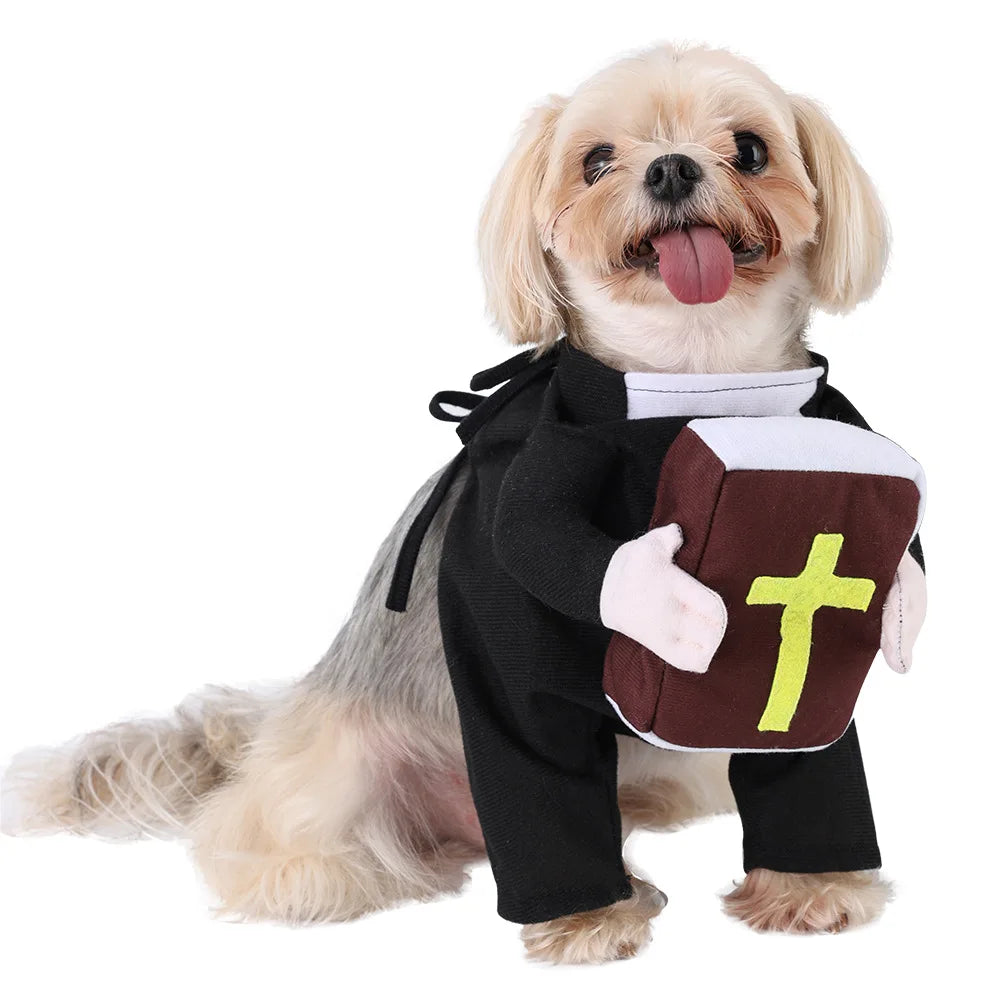 Fantasia de Halloween para Gatos e Cães, Acessórios para Fotos, Roupas para Cães Pequenos, Fantasia para Gatos e Cães