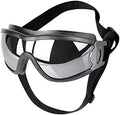 Óculos de sol ajustáveis para cães, com proteção UV, para uso em animais de estimação, proteção para os olhos, cor preta, óculos de sol para cães, artigos para cães.
