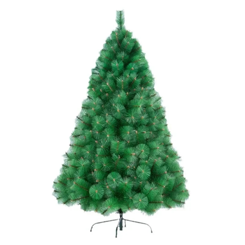 Mini Pinheiro Artificial Decoração, portátil, simples de instalar Presente, Natal Suprimentos, folhas criptografadas Ramos