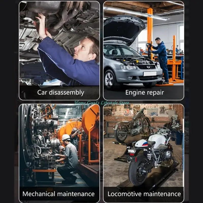 E74E Profissional 15pcs ergonômico chave catraca 3/8 polegadas para trabalho Mecânico