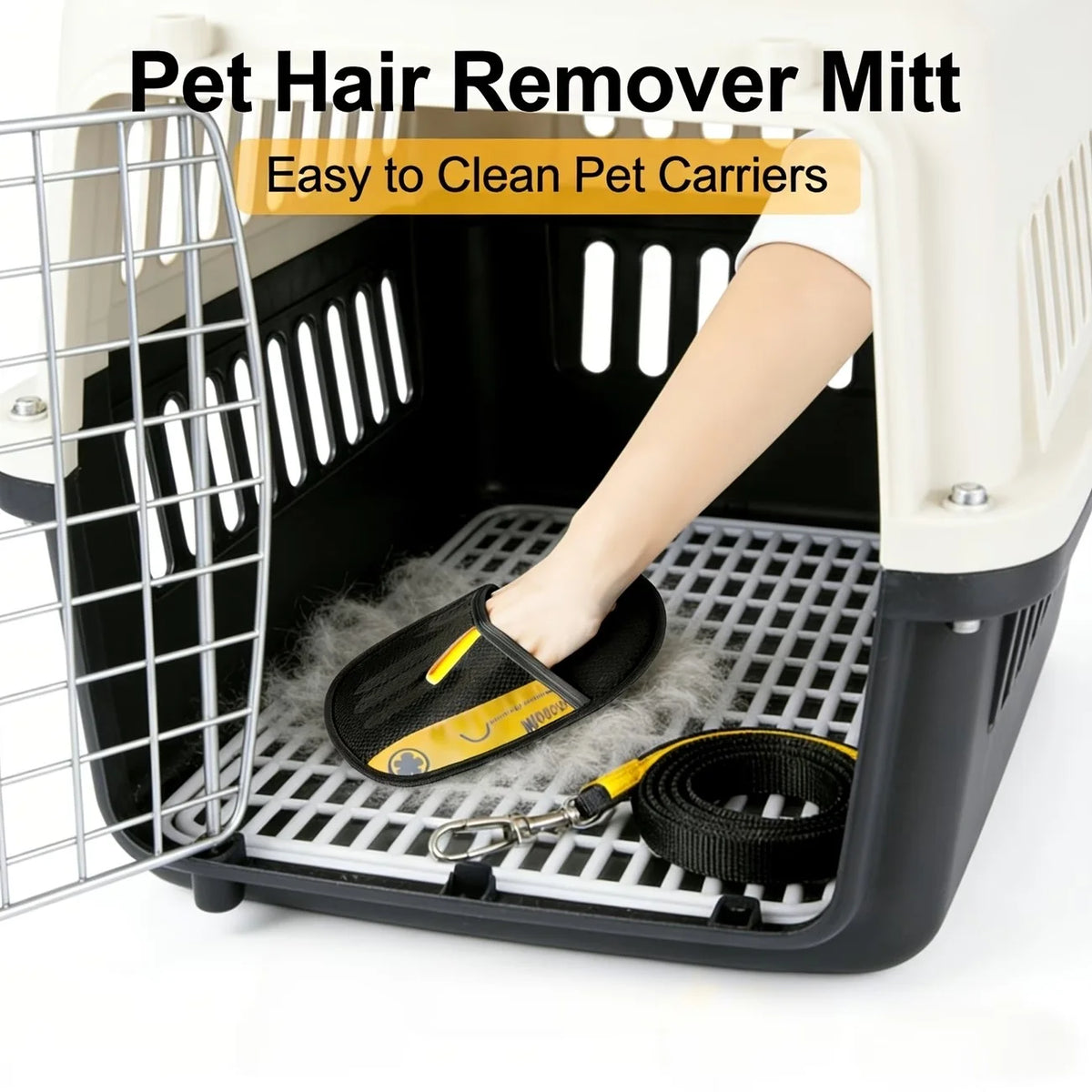 Luvas para Remoção de Pelos de Animais, Ideais para Limpar Áreas de Difícil Acesso em Roupas, Sofás, Cobertores e Camas de Gatos e Cães