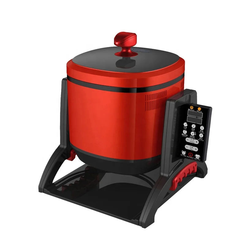 Equipamento de cozinha, máquina de cozinhar automática, tipo tambor inteligente