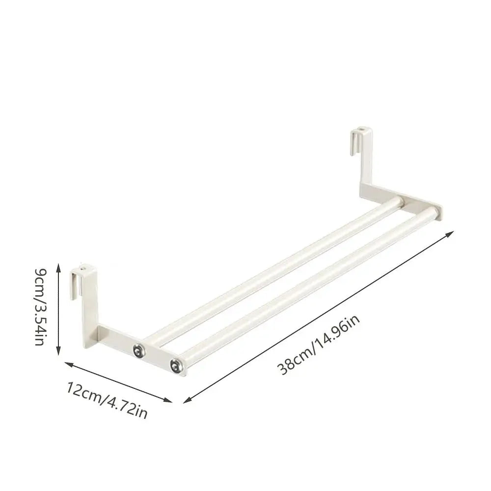 Varal de Roupas Montado na Parede, Suporte para Toalhas de Alta Resistência, Economizador de Espaço, Varal de Roupas para Quarto e Closet