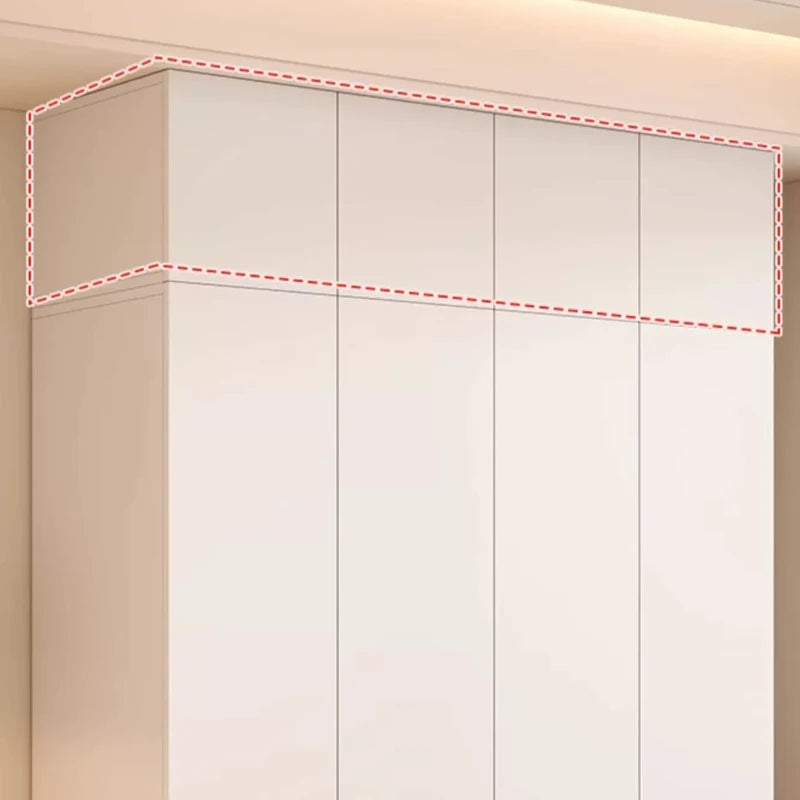 Guarda-roupa Armário com Gavetas e Prateleiras para Organização Doméstica, Armário de Canto Solteiro para Sala de Estar
