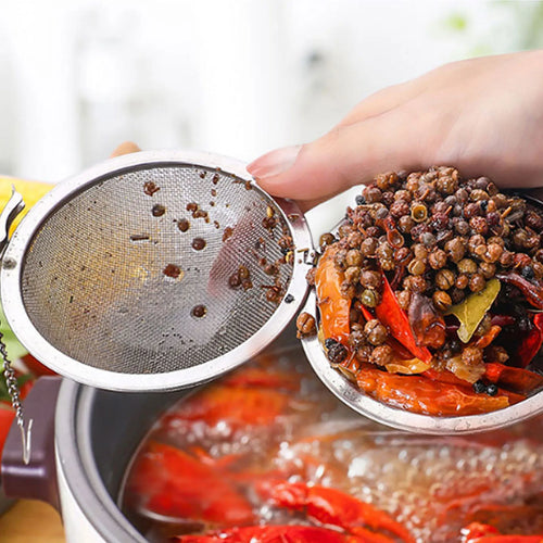10-2 peças Infusor de Chá de Aço Inoxidável para Chá a Granel, com Malha Extrafina e Gancho de Corrente Extensível