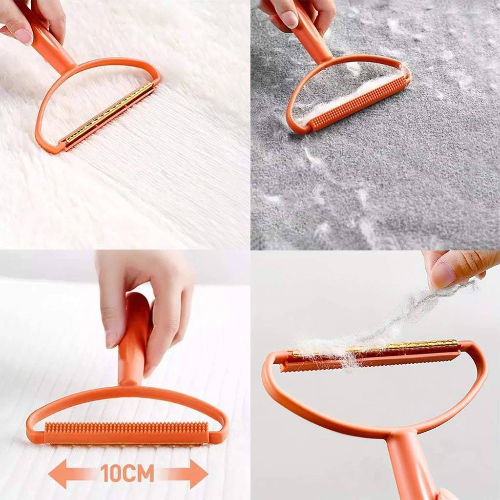 Removedor de fiapos portátil tecido mágico removedor de pêlos de animais de estimação raspador de cabelo limpador camisola ferramenta limpa para roupas tapete escova ferramenta