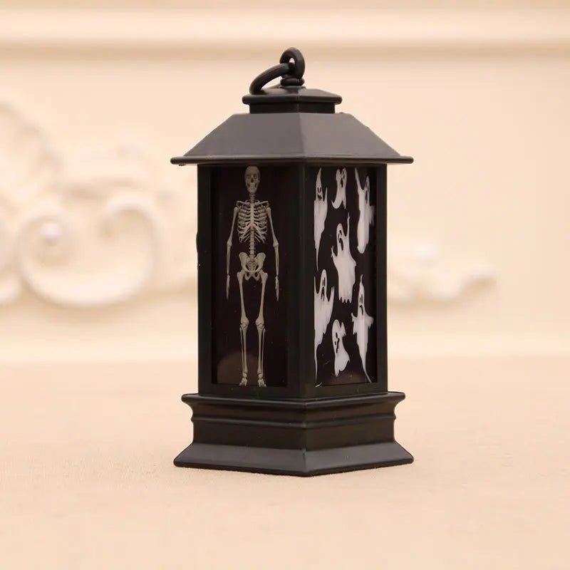 Halloween portátil lanternas led bruxa castelo fantasma abóbora decoração para festas eventos farol-inspirado atmosfera presente perfeito - Kasa & Pet