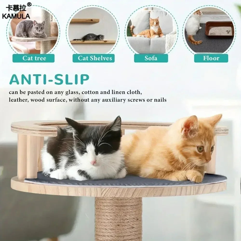 Cortável auto-adesivo tapete gatos placa de risco parede anti gato risco sofá diy gatos placa de risco sofá proteção patas afiar