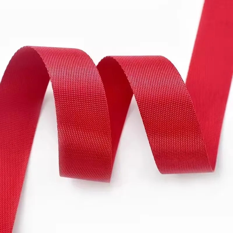 Fita de Nylon de 5M 20/25/32/38/50mm para Alça de Mochila, Coleira de Pet, Cinto de Segurança, Fita Decorativa