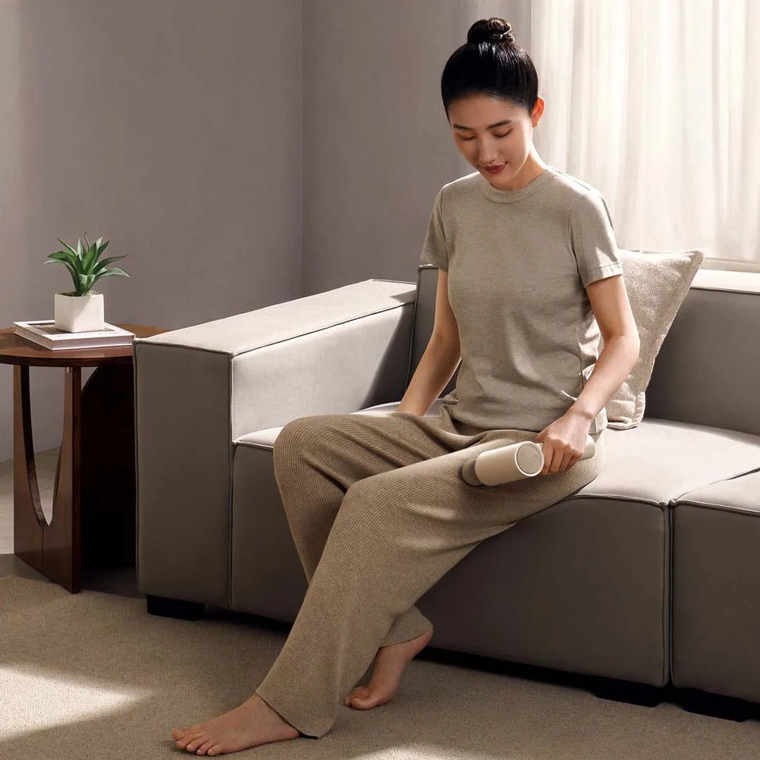 Xiaomi Mi Fascia Gun 3 Muscle Massage Gun Dual Mode 2450mAh 3 Massage Heads 25kg Thrust Shoulder and Neck Relaxation Massager