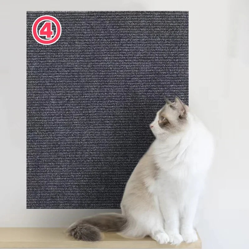 Cortável auto-adesivo tapete gatos placa de risco parede anti gato risco sofá diy gatos placa de risco sofá proteção patas afiar Kasa & Pet