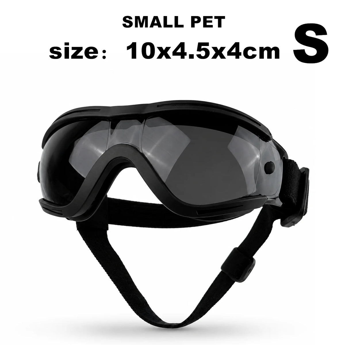 Óculos de Proteção para Cães Pequenos e Médios com Proteção UV e à Prova de Vento, Óculos de Sol para Animais de Estimação com Alça Ajustável