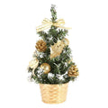 Decorações de árvore de natal crianças diy artesanato casa quarto festa 20/30/40cm árvore de natal artificial 2023 presente de ano novo