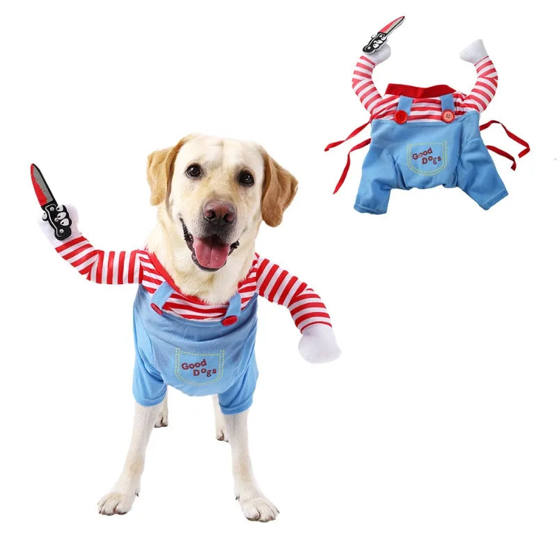 Fantasia de Halloween para Gatos e Cães, Acessórios para Fotos, Roupas para Cães Pequenos, Fantasia para Gatos e Cães
