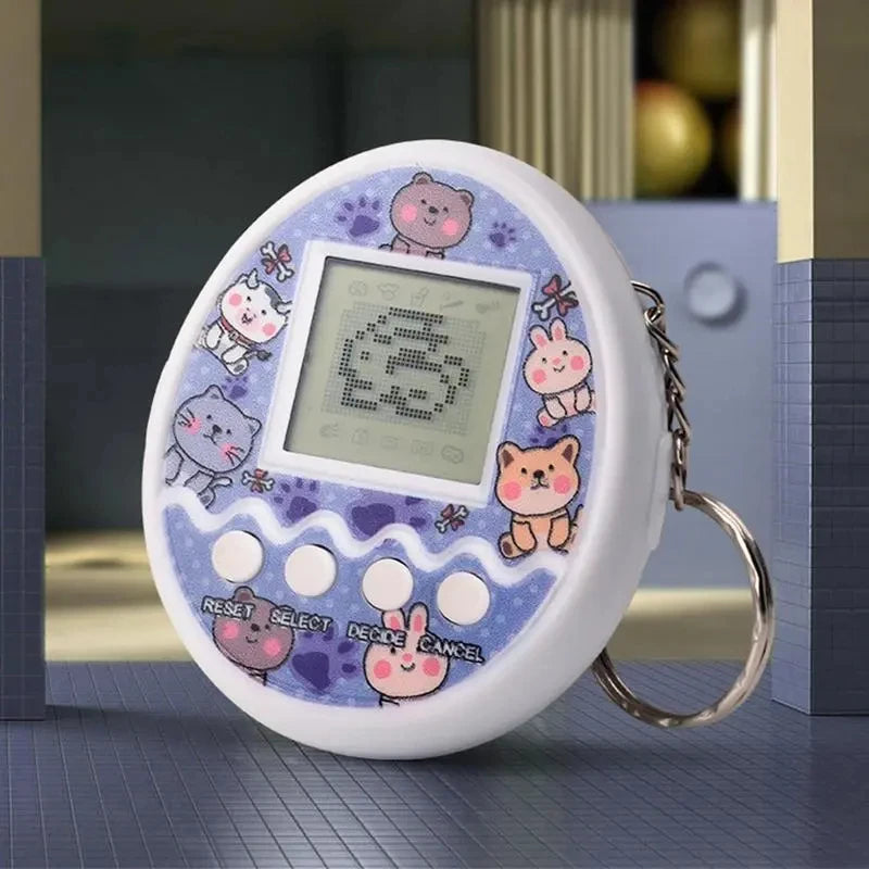Brinquedos eletrônicos de animais virtuais em russo, alemão, espanhol, polonês, animais digitais para crianças, pixel