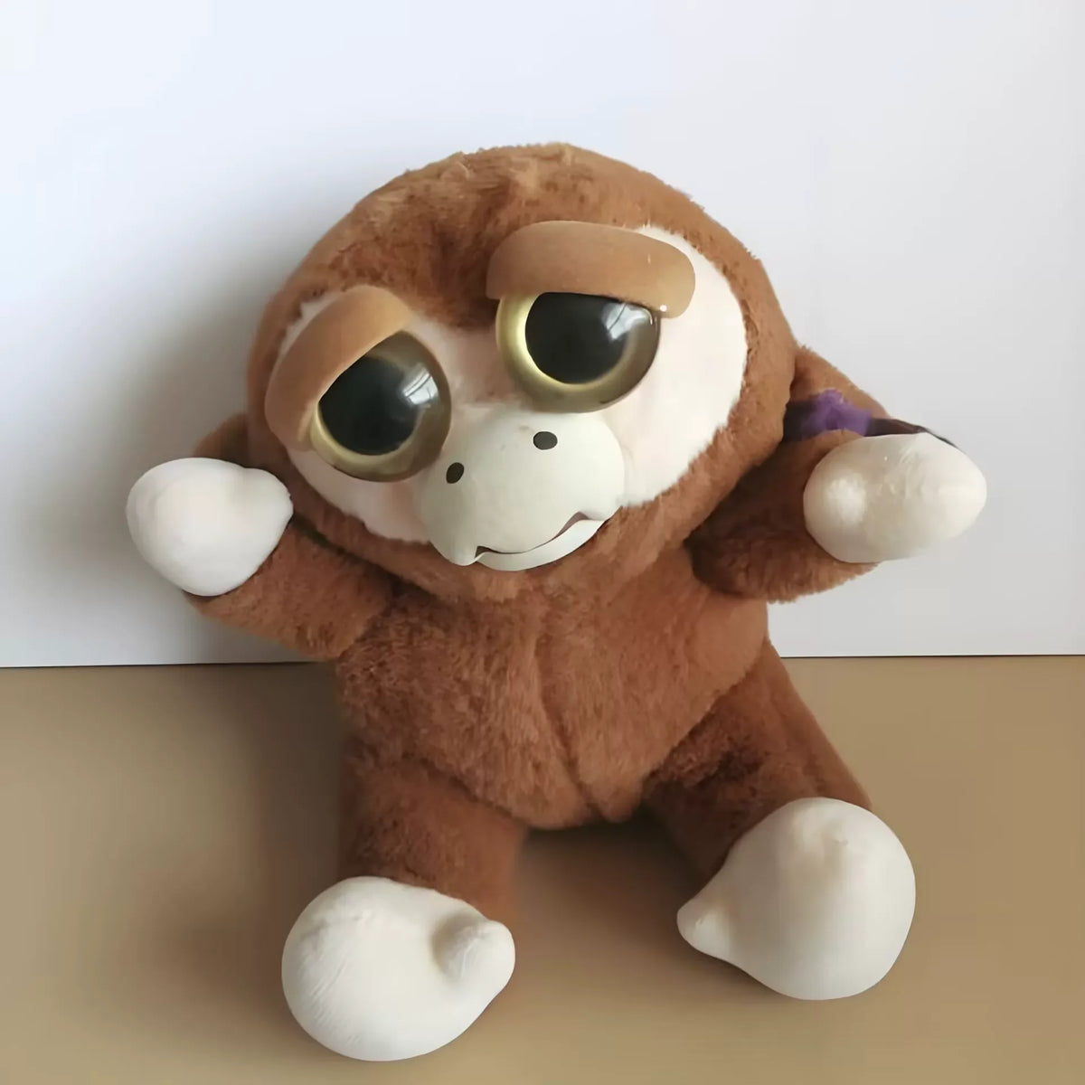 Boneco de Animal de Tamanho Médio Feisty Pets, Panda com Rosto Intercambiável, Brinquedo Interativo para Crianças Kasa & Pet