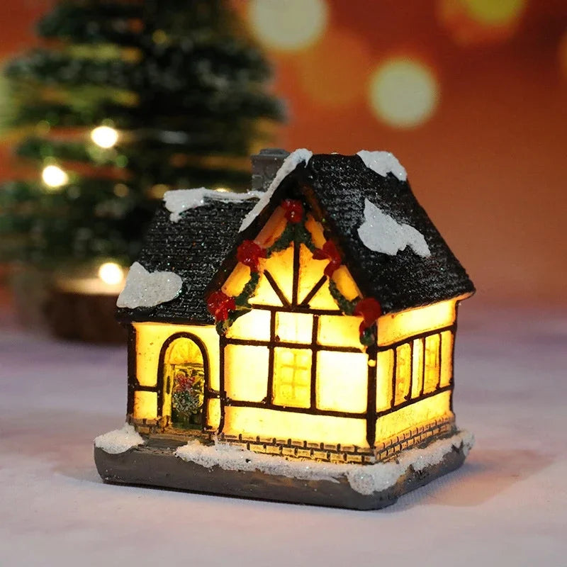 Decorações de Luzes de Natal para Casa, Enfeites, Presente de Natal para Crianças, Ano Novo 2025, Decoração de Natal, Luz Noturna para Quarto com Bateria