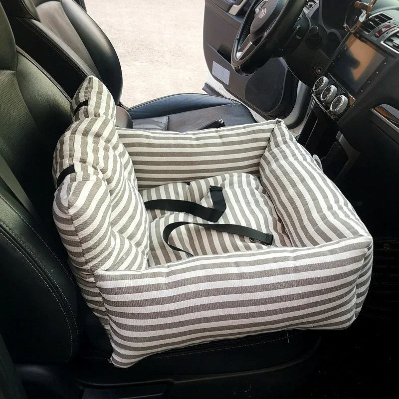 Assentos de carro para cães de viagem, céu estrelado azul, para cães pequenos e médios, capa de cama para transportar animais de estimação, produtos confortáveis e quentes para animais de estimação